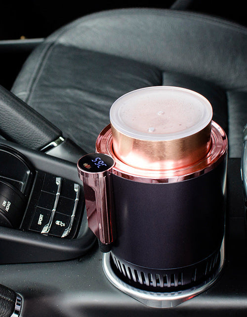 Load image into Gallery viewer, 2 In1 Car Heating Cooling Cup 12V Smart Car Cup Holder Digital Temperature Display-4
