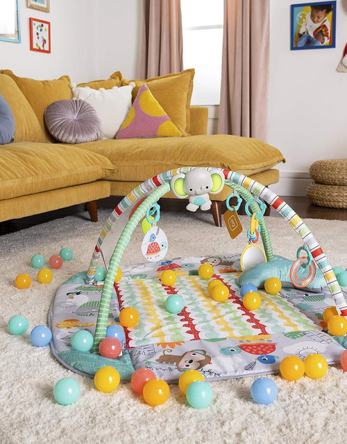 Cargar imagen en el visor de la galería, 5-In-1 Your Way Ball Play Activity Gym &amp; Ball Pit, Totally Tropical
