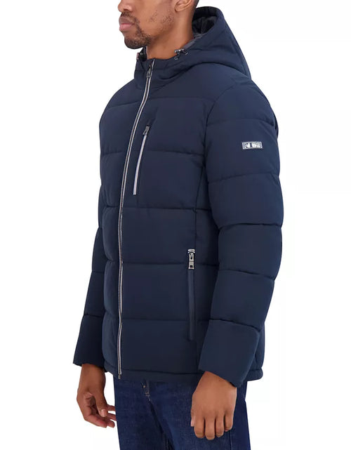 Load image into Gallery viewer, Men&#39;S Quilted Hooded Puffer Jacket
