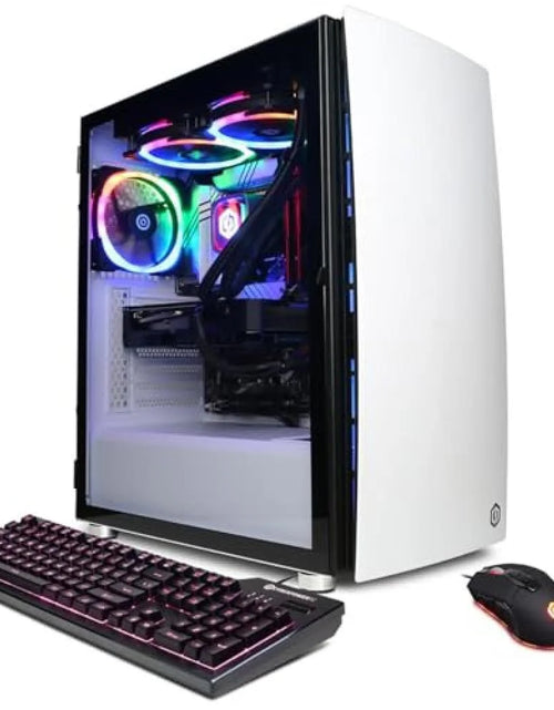 Load image into Gallery viewer, Gamer Supreme Liquid Cooled Gaming Desktop Computer, Intel Core I7-14700Kf 3.4Ghz, 32GB RAM, 2TB SSD, NVIDIA Geforce RTX 4060 Ti 16GB, Windows 11 Home
