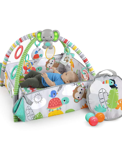 Cargar imagen en el visor de la galería, 5-In-1 Your Way Ball Play Activity Gym &amp; Ball Pit, Totally Tropical
