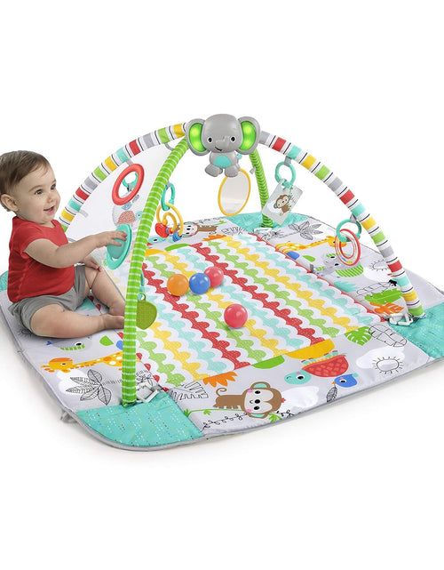 Cargar imagen en el visor de la galería, 5-In-1 Your Way Ball Play Activity Gym &amp; Ball Pit, Totally Tropical
