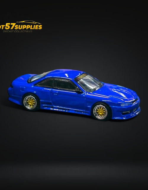 Load image into Gallery viewer, Tarmac Works Global64 VERTEX Silvia S14 Blue Metallic 1:64-0
