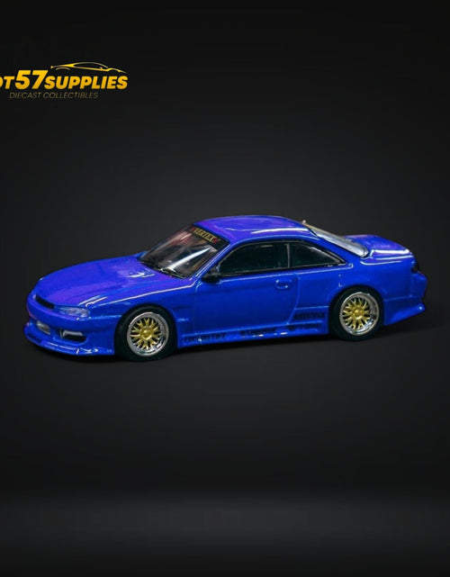 Load image into Gallery viewer, Tarmac Works Global64 VERTEX Silvia S14 Blue Metallic 1:64-1
