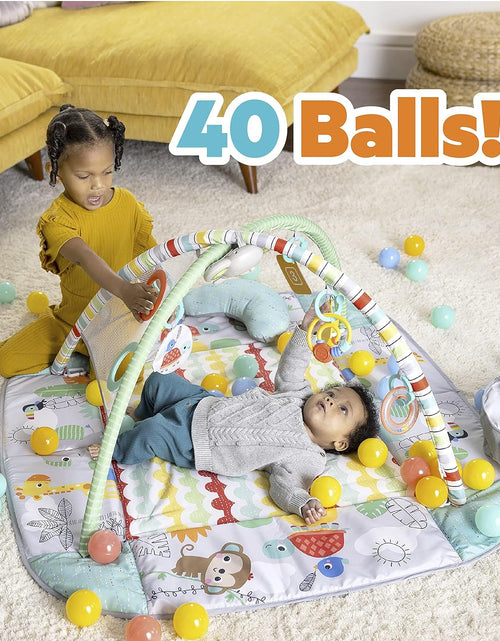 Cargar imagen en el visor de la galería, 5-In-1 Your Way Ball Play Activity Gym &amp; Ball Pit, Totally Tropical
