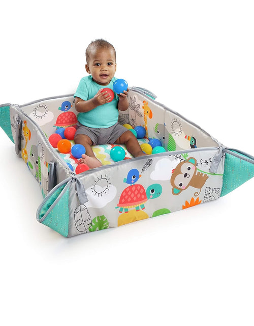 Cargar imagen en el visor de la galería, 5-In-1 Your Way Ball Play Activity Gym &amp; Ball Pit, Totally Tropical
