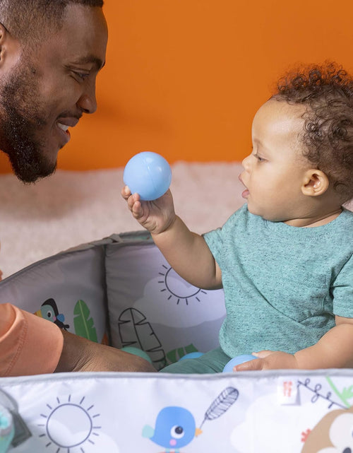 Cargar imagen en el visor de la galería, 5-In-1 Your Way Ball Play Activity Gym &amp; Ball Pit, Totally Tropical
