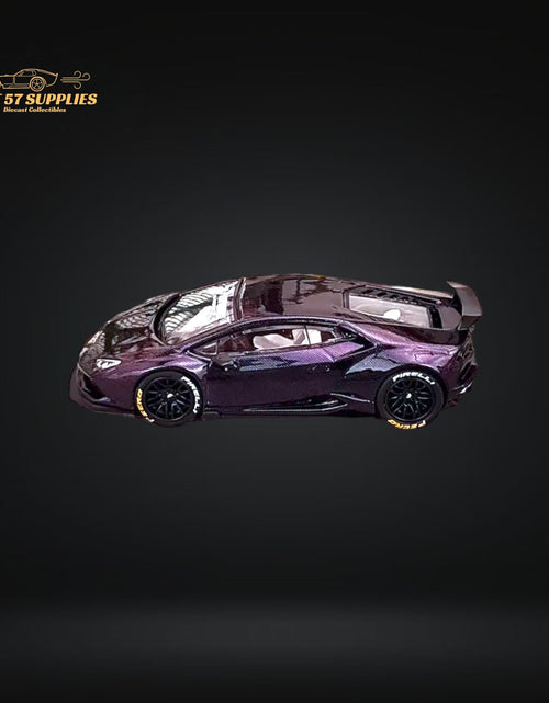 Load image into Gallery viewer, King Model Lamborghini Huracan LP610 LB 1.0 Purple Carbon Fiber 1:64-4
